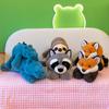 Lazy Party Series Doll Doll Cute Sloth Raccoon Fox Crocodile Doll Plush Toy