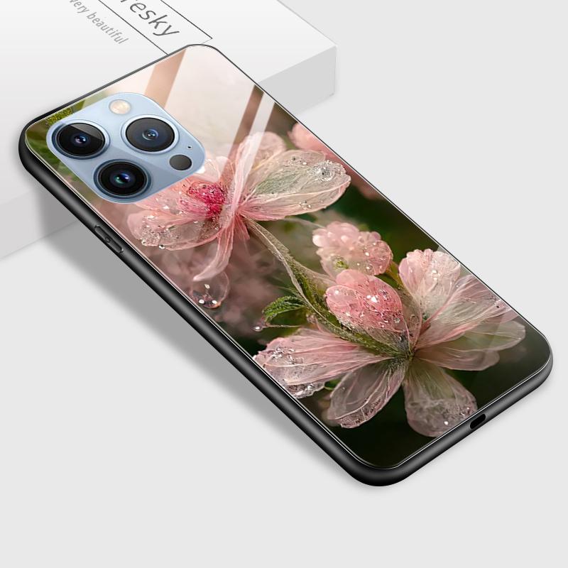 Чехол для телефона из закаленного стекла для Samsung A12 A16 A32 A53 S20FE S23 S25 Honor20 X6A 90Lite 9X Huawei Y9Prime2019 P30Lite Мягкий край Ударопрочный Гладкий чехол