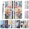 Чехол-книжка для Samsung Galaxy A72 A52 A52S A42 A32 A22 A12 A02 A71 A51 A41 A31 A21 A21S A11 A01 Кошелек-раскладушка Кожаный