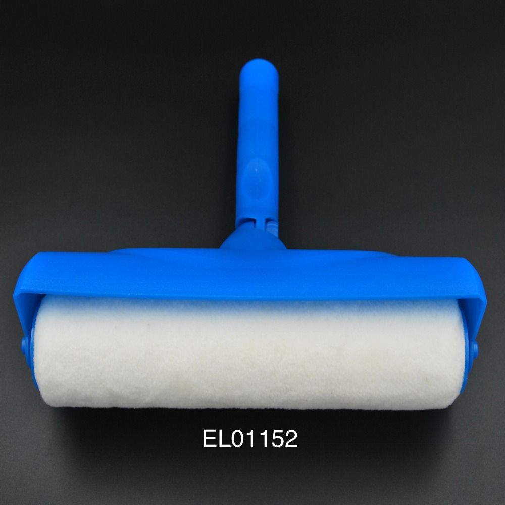 Plastic Splatter Shield 9-Inch with Adjustable Head Feature Paint Roller Most Extension Poles