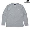 New Balance Футболка Club Nbndd11013 Gr Essential с длинным рукавом, стандартный крой, унисекс, толстовка