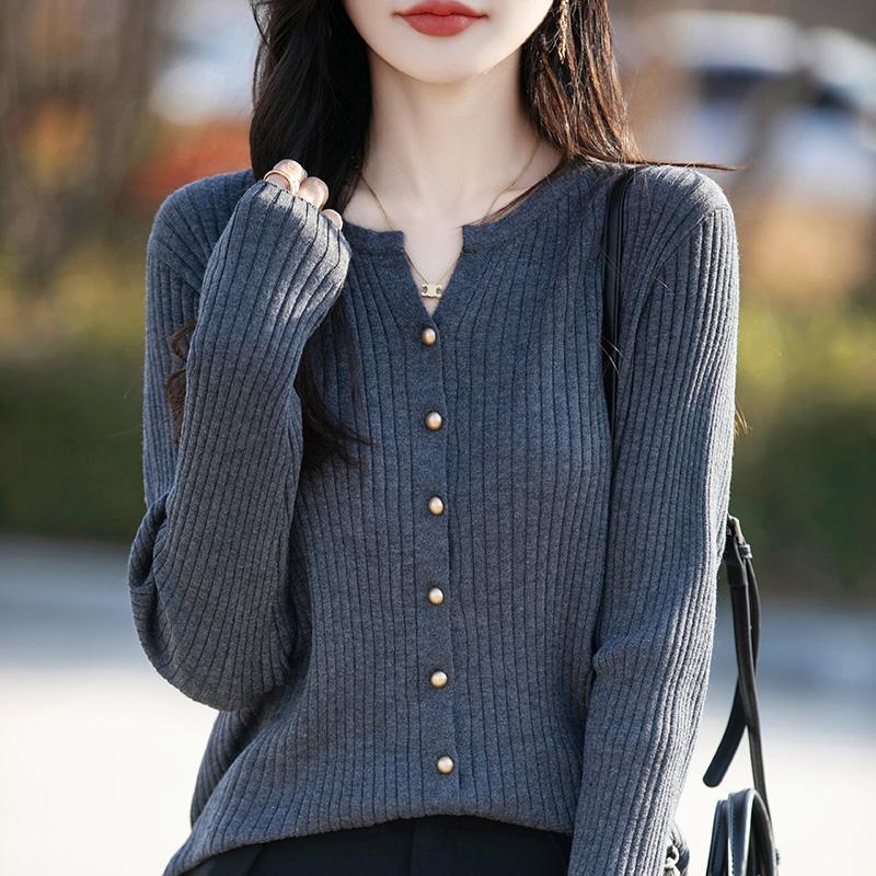 Женский легкий кардиган из 50% шерсти и 50% шелка Mulberry — универсальный трикотаж на все 4 сезона для комфорта и стиля в любое время года