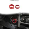 Красная крышка кольца отделки переключателя фар и ручки КПП для Dodge RAM 1500 2018+
