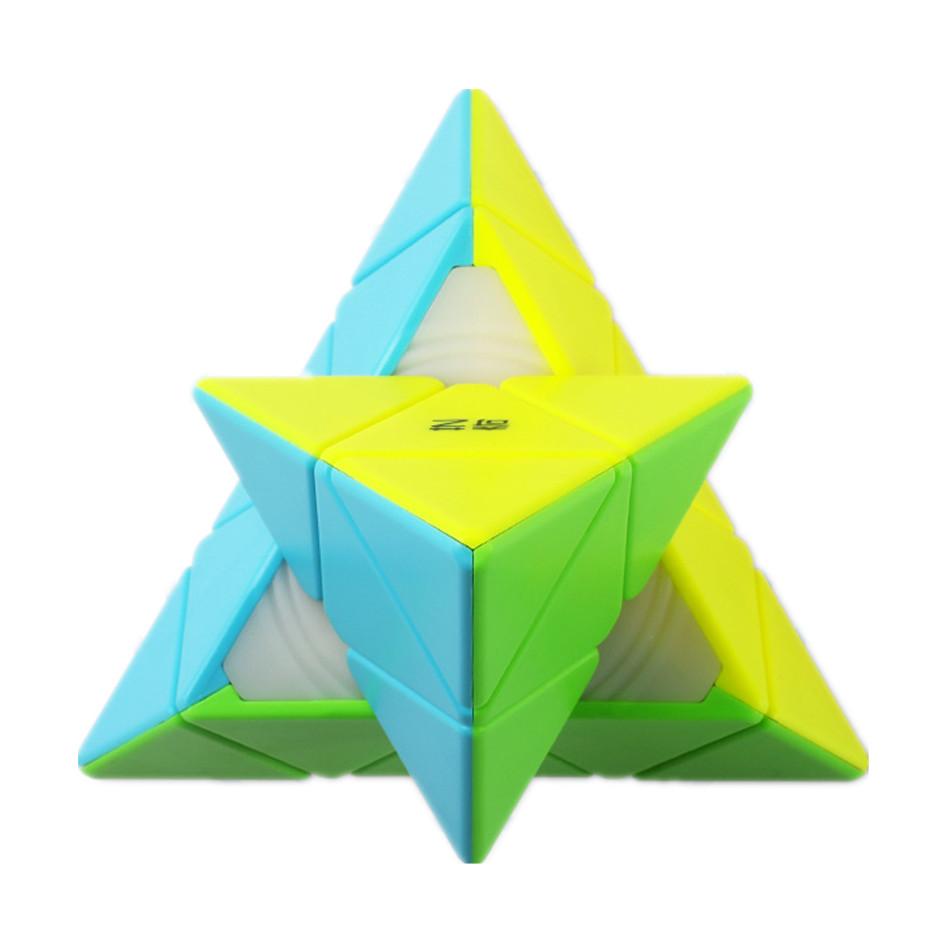 QIYI Qiming S2 Пирамида 3x3x3 Magic Cube Professional Cubo Magico Игрушка-головоломка для детей Подарочная игрушка Детская головоломка в подарок