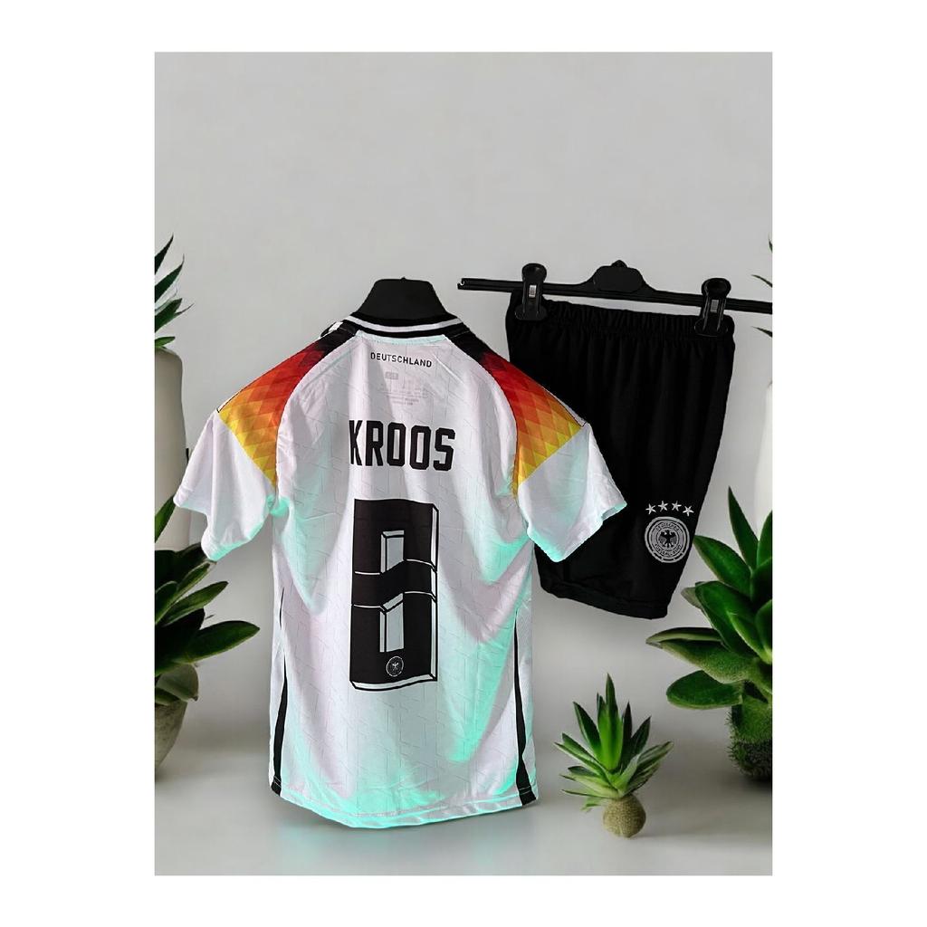 White Germany 2024 Kids Shorts Jersey