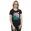 Tom And Jerry Womens/Ladies Christmas Greetings Cotton T-Shirt