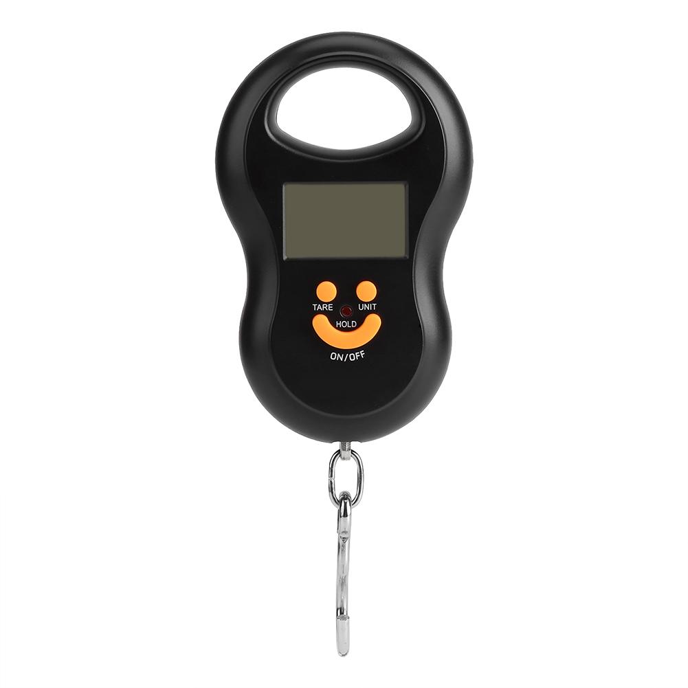 WeiHeng Карманные цифровые весы для багажа, рыболовный крючок, электронная емкость, подвесной крючок, портативный