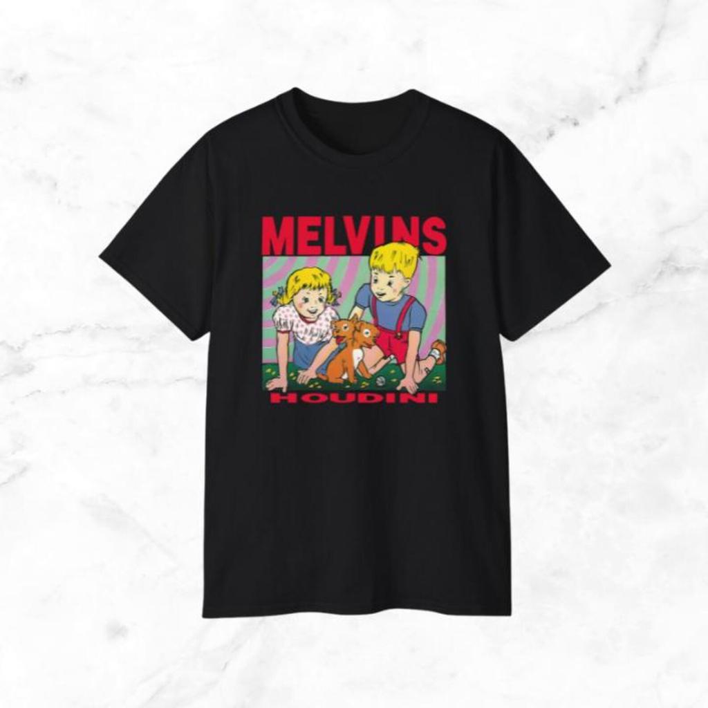 Melvins T-Shirt Houdini | Unisex Cotton Concert Tee