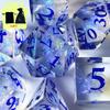 Смола Quicksand Dice Жидкое ядро ​​DND Dungeons & Dragons TRPG Настольная игра Набор кубиков Бегущая группа Ктулху