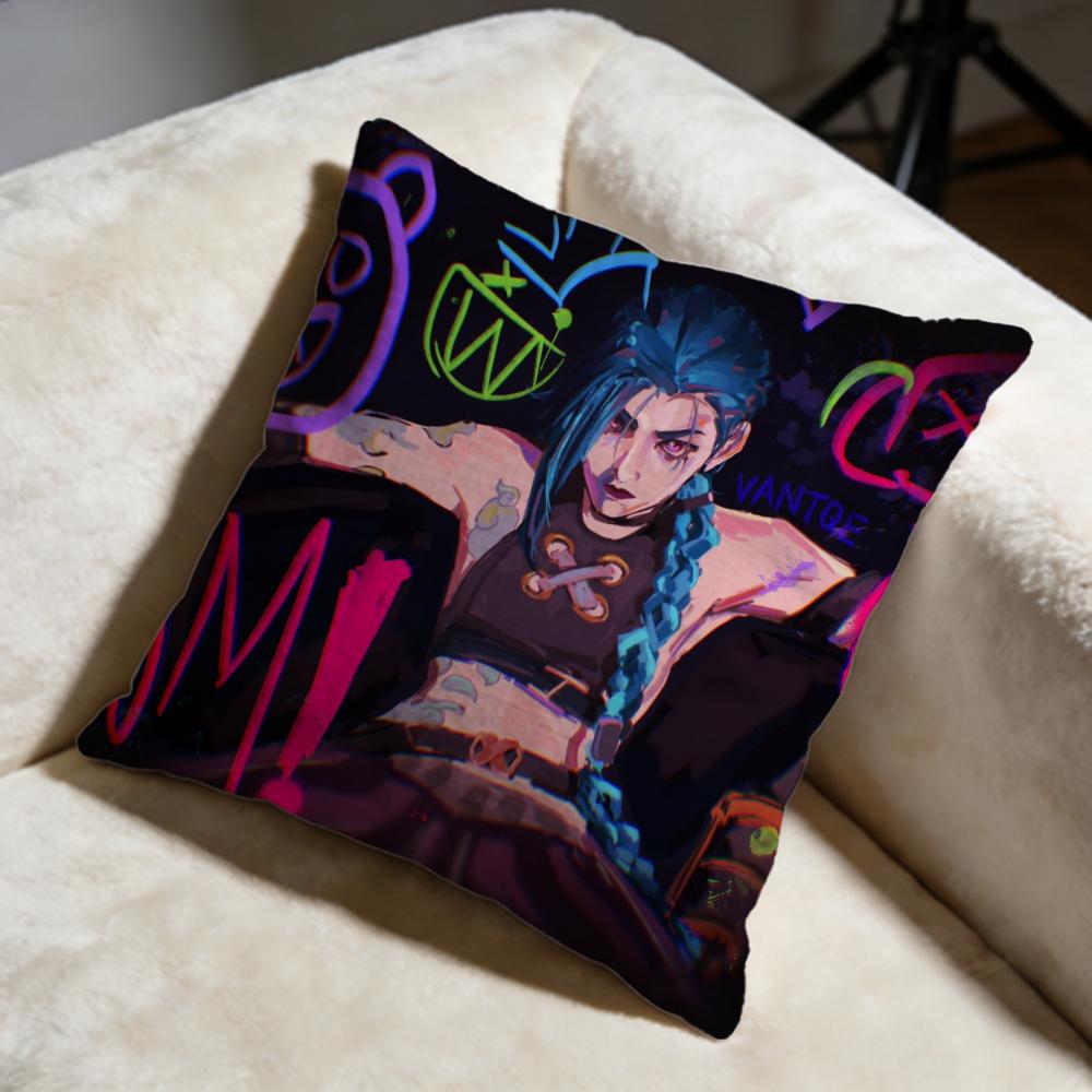 Fashion LLolable Cushion Cover Soft Decorative Pillow Case Suitable for Bedroom Sofa Car Travel Use