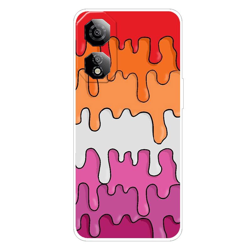 Чехол для ZTE Nubia Neo 2 5G 6.72" Модный Мягкий Силиконовый Задний Чехол для Телефона Nubia Neo2 5G Z2352N Чехол etui Fundas Милый