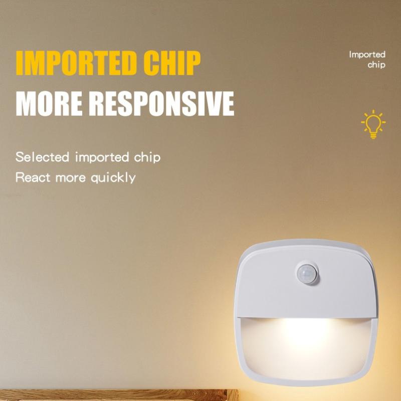 Wireless LED Night Light with Motion Sensor
