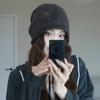 Американский ретро ленивый стиль звезда куча шляпа детская осенняя нишевый дизайн чувство пуловер шляпа показывает лицо маленькая холодная шляпа тренд