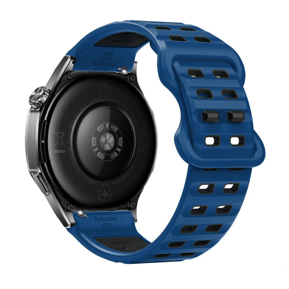 22 мм Мужской ремешок для часов Силиконовый браслет для Huawei watch GT 6 46 мм GT6Pro GT5 GT4 GT3 GT2 GT2E Аксессуары для ремешка