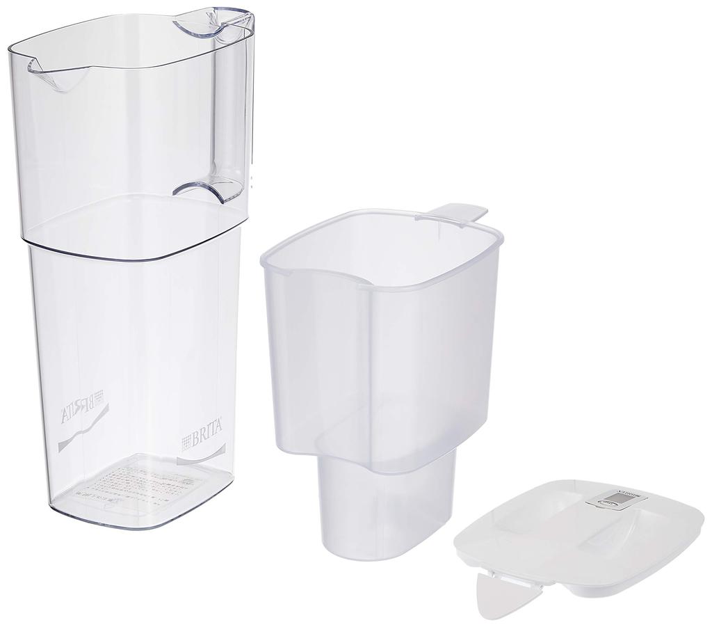 Brita Water Purifier Pot Water Purification Part Requery Pot Type Water Purifier Maxtra Plus Cartridge Comes with 2 Cartridges Japanese Impurities