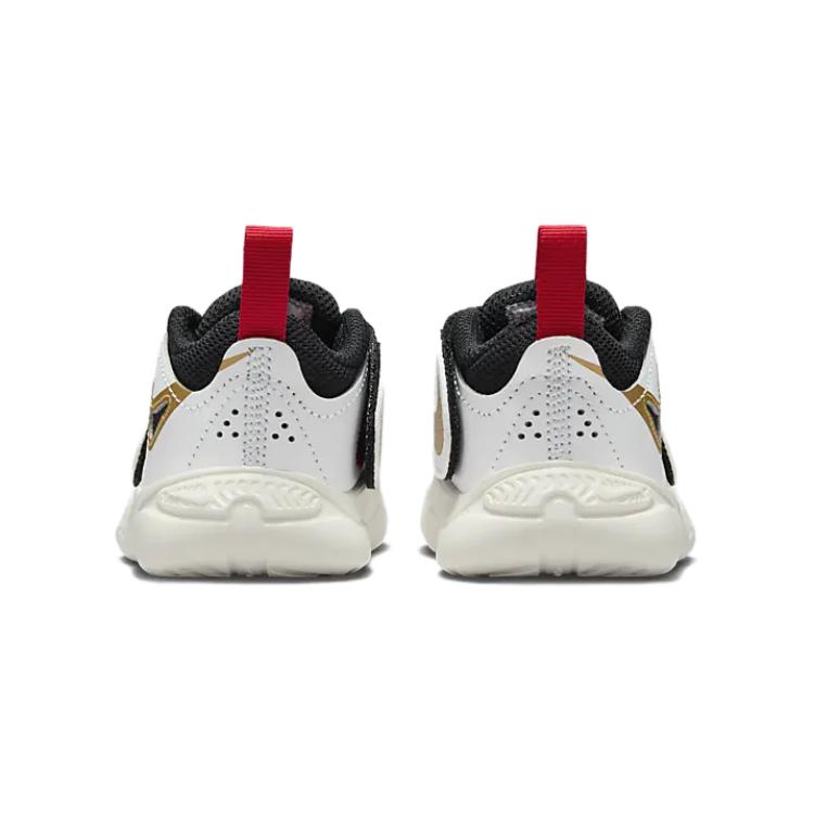 Nike Team Hustle D 11 Abrasion Resistant Support Abrasion Resistant Support Low top Toddler Shoes Black White DV8995-104