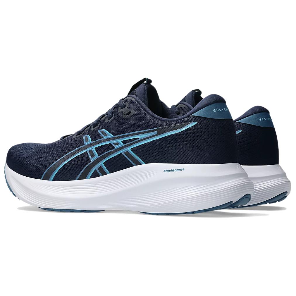 Asics Кроссовки для тренировок и бега Gel Excite 11, износостойкие, дышащие, низкие, мужские, цвет темно-синий 1011C080-402