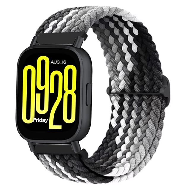 Плетеный solo loop ремешок для Redmi watch 5 active Аксессуары для умных часов сменный ремень браслет correa Redmi watch 5 lite Ремешок