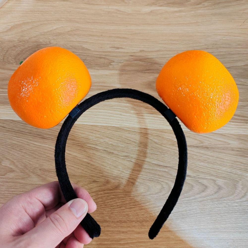 Headwear Simulated Food Hair Hoop Korean Style Vegetable Hair Bands Fruits Headband Children
