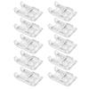 10Pcs Satin Stitch Foot Multifunctional Practical Household Sewing Machines Accessories