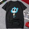 Lindo El Increíble Mundo De Gumball Gumball Y Darwin Camisetas Hombre Ideal Para Correr Y Ropa Unisex Men Tshirt Y2k Clothes