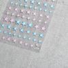 1pcs 5D Relief Kawaii Colorful Star Nail Art Stickers Multi Macaron Mangxing Nail Decorations Self Adhesive Decals Accessories