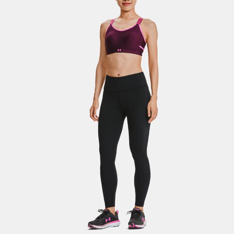 Under Armour Meridian повседневные дышащие обтягивающие спортивные брюки женские брюки черные 1355916-001