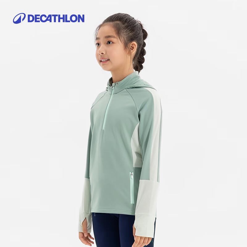 Детский термо-топ с длинным рукавом для бега и тренировок Decathlon