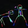 Colorful Fluorescent Dance Accessories: Luminous Sticks, Cheering Props, Stickman Glasses