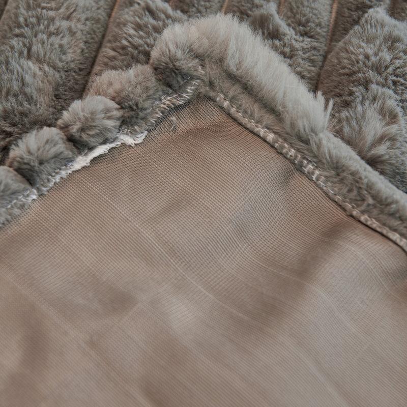 Зимний чехол для дивана из меха кролика, ультрамягкий чехол, полотенце, одеяло, плотный, универсальный, для защиты мебели, домашний декор