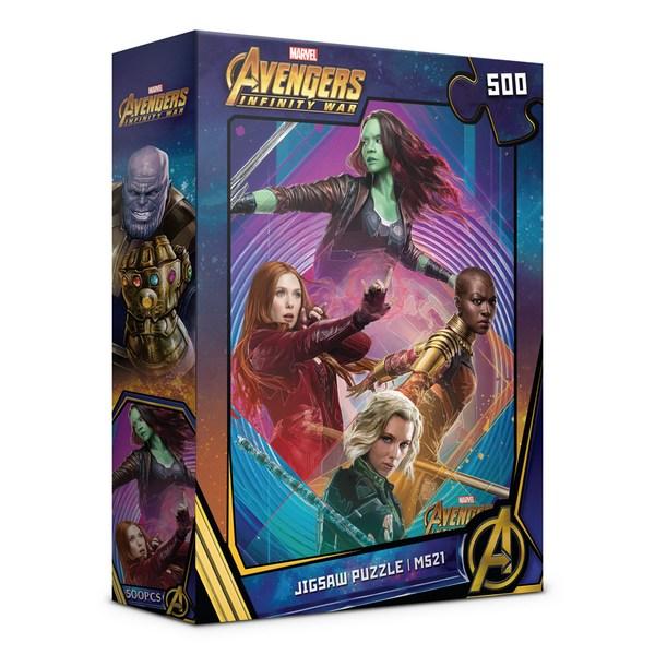 Пазл Life Marvel Avengers Infinity War Jigsaw Puzzle M521, 500 деталей, разные цвета