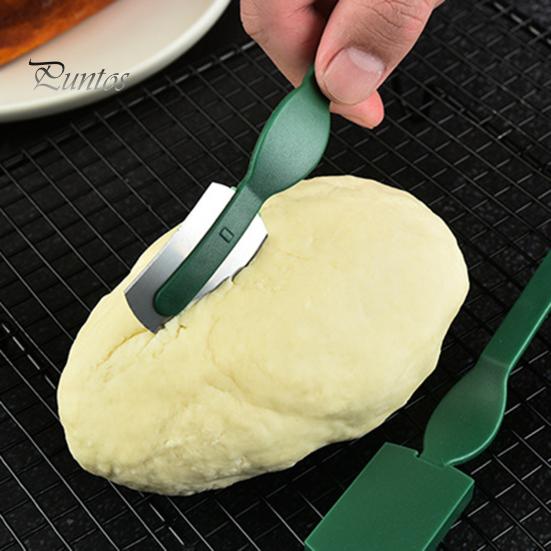 Кухонный нож Puntos для дуговой резки хлеба, скребок для хлебобулочных изделий с лезвием из углеродистой стали