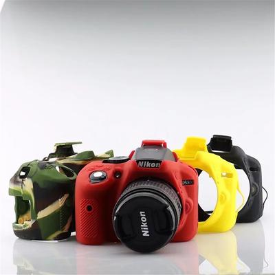 Мягкий силиконовый защитный чехол для камеры Nikon D5300, защитная резиновая крышка