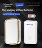High Volume Wireless Doorbell with Long-Range Self-Powered Smart Reminder, 1 to 2 Waterproof Electronic Pager.