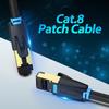 Vention Cat8 Ethernet Cable SFTP 40Gbps Super Speed RJ45 Network Cable Gold Plated Connector for Router Modem