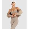 Gymshark Леггинсы Elevate 2.0 Lifestyle коричневые B1c8v Nc0s