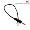 Jack 3.5Mm Aux Audio Cable To Xh2.54 3P Terminal Male To Male Female 3 Core Stereo Audio Cable Amplifier Extended Line