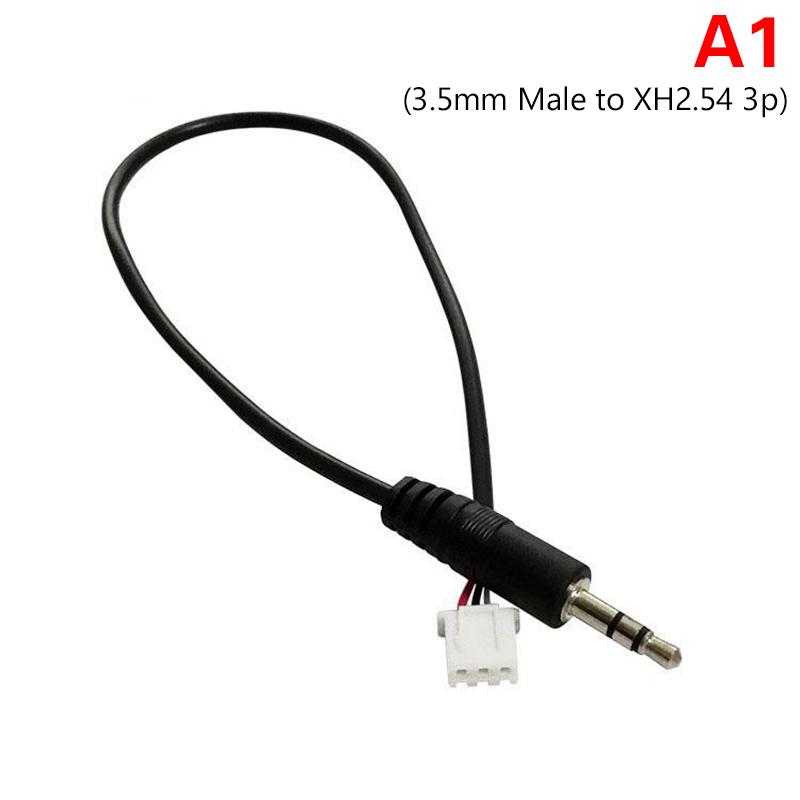 Jack 3.5Mm Aux Audio Cable To Xh2.54 3P Terminal Male To Male Female 3 Core Stereo Audio Cable Amplifier Extended Line