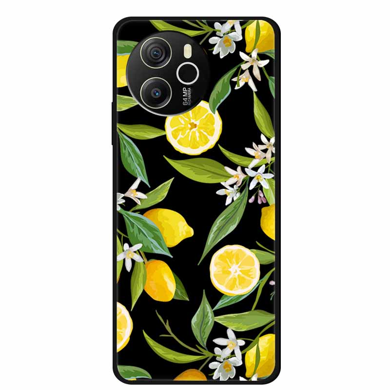 Coque For Blackview Shark 8 Case Cute Cartoon Black Silicone Soft Phone Cases For Blackview Shark 8 Back Cover Case Shark8 Funda