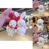 Cute Sheep Plush Keychain Ultra Soft Short Plush Cartoon Lamb Stuffed Toy
