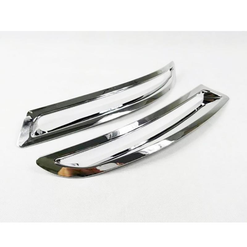 2 шт., ABS хромированная задняя противотуманная фара, рамка заднего фонаря, крышка для VW Volkswagen Tiguan 2010 2011 2012 2013 2014 2015