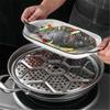 Steel Pressure Cooker Kitchen Accessories Steamer Rack Pot Steaming Steamer Shelf Cookware