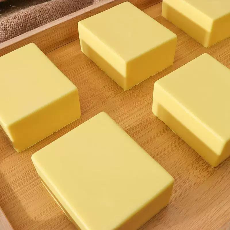 Milk Taste Butter Stick Squeeze Toy Slow Rising Squishy Milk Brick Adults/Kids Fidget Relief Toy Relax Birthday Party Gift