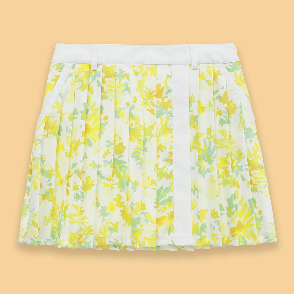 Юбка Цветок Гольф C25128206 M [Callaway] Женская (Плиссированный узор) / / 1061_Желтый