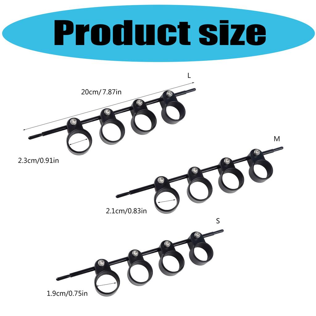 Регулируемый эспандер для пальцев, ленты сопротивления для тренировок на гитаре, фортепиано, системы скорости пальцев, кистевой тренажер, укрепитель