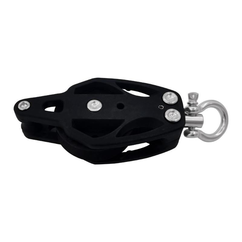 Блок-ролик для каяка, сверхпрочный, нейлон, нержавеющая сталь, морской блок-ролик с роликом для судна, яхты, каноэ