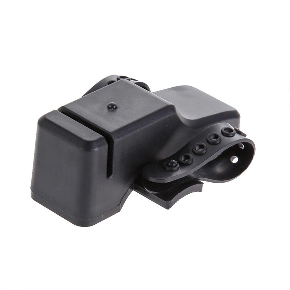 Black Camping Twin Bells Clip LED Light Rod Bite Alerter Alarm Digital Fishing Alarm Bite Bite
