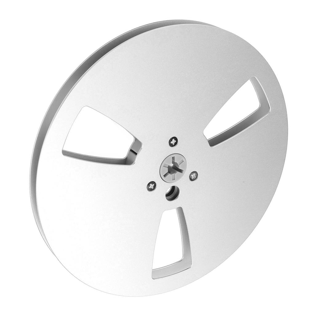 1 4 7-дюймовая пустая катушка для ленты 3 отверстия алюминиевый сплав универсальная катушка для намотки звуковой ленты для катушечного магнитофона