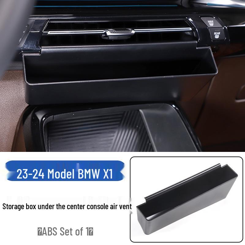 23-24 BMW X1/iX1 Center Console Storage Tray with Phone Holder