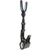 Plastic Portable Luminous Head 360 degrees  Rotating Fishing Rod Bracket Holder Back Hanging Stand